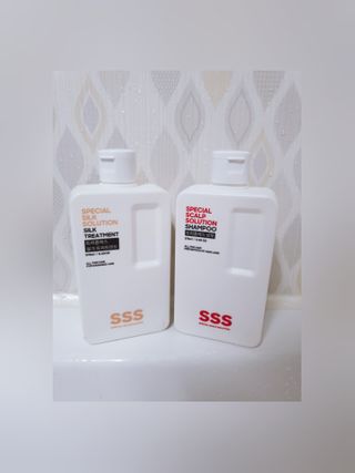 트리플에스 탈모 샴푸 275ml + 실크 트리트먼트 275ml — 5점을 준 리뷰어가 2021년 2월 올린 사용 사진