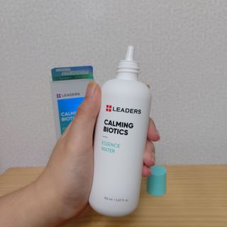 리더스코스메틱 리더스 카밍 바이오틱스 에센스 워터 — 4점을 준 리뷰어가 2022년 1월 올린 사용 사진