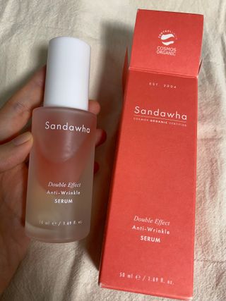 산다화 더블 이펙트 안티 링클 세럼 50ml — 4.5점을 준 리뷰어가 2022년 10월 올린 사용 사진