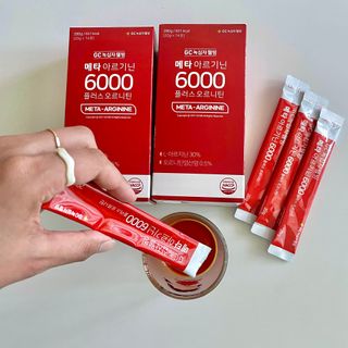 메타아르기닌 GC녹십자웰빙 메타 아르기닌 6000 플러스 오르니틴 — 5점을 준 리뷰어가 2022년 6월 올린 사용 사진