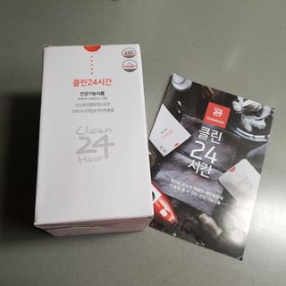 클린24시간 1BOX(5포) + 전용보틀(500ml) — 5점을 준 리뷰어가 2022년 12월 올린 사용 사진