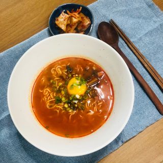 [풀무원] 자연은맛있다 정면, 백면, 홍면  세트 — 5점을 준 리뷰어가 2021년 4월 올린 사용 사진
