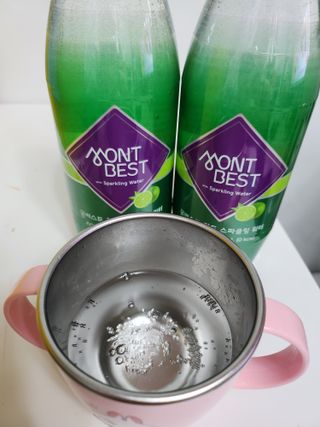 몽베스트 Montbest with Sparkling water Lime20병 — 5점을 준 리뷰어가 2023년 3월 올린 사용 사진