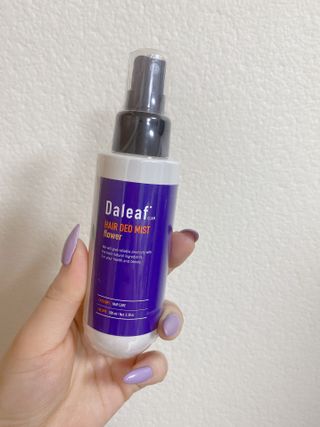 달리프 글램 헤어 데오미스트 100ml 라벤더 or 플라워 — 5점을 준 리뷰어가 2021년 1월 올린 사용 사진