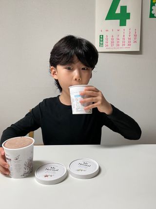 마이노멀 키토스노우 2개 Set  - 바닐라/초코/그린티 3종 중 선택 — 2점을 준 리뷰어가 2021년 4월 올린 사용 사진