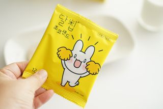 네이처오다 달칩 초코샌드 — 5점을 준 리뷰어가 2021년 1월 올린 사용 사진