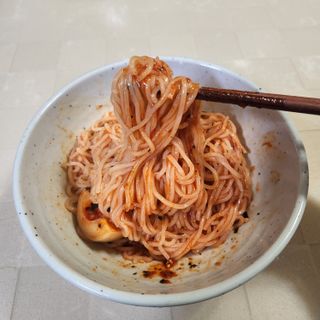 [한면원] 비빔국수 2인분 — 4점을 준 리뷰어가 2022년 8월 올린 사용 사진