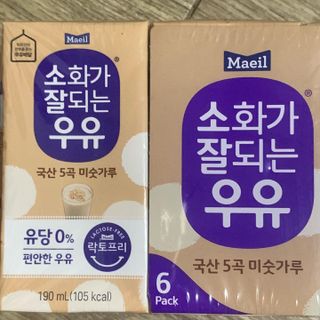 소화가 잘되는 우유 국산 5곡 미숫가루 — 5점을 준 리뷰어가 2021년 9월 올린 사용 사진