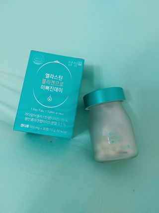 체인미 엘라스틴 콜라겐으로 이뻐진데이 500mg x 30정 — 3.5점을 준 리뷰어가 2021년 12월 올린 사용 사진