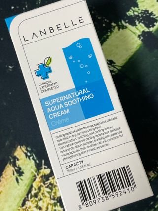 랑벨 수퍼내츄럴 아쿠아 수딩 크림 100ml — 5점을 준 리뷰어가 2022년 4월 올린 사용 사진
