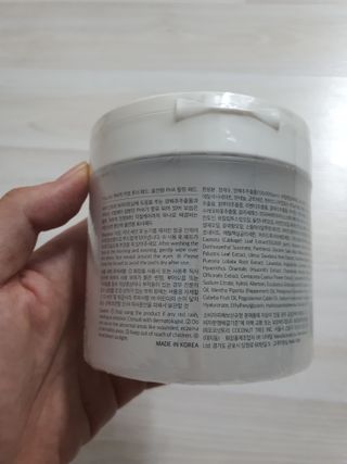 키노닉스 양배추 카밍 진정 토너패드 — 5점을 준 리뷰어가 2021년 9월 올린 사용 사진