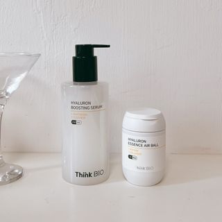 씽크바이오 히알루론 에센스 에어볼 28ea/ 부스팅 세럼 250ml 2종 세트 — 4.5점을 준 리뷰어가 2022년 7월 올린 사용 사진