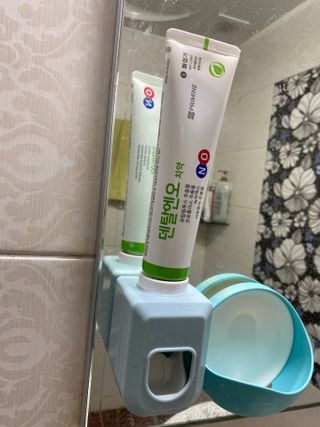 프리마인 유해균 뿐만 아니라 유익균까지 씻어내는 치약은 그만, 건강한 구강환경을 만드는 덴탈엔오 — 4점을 준 리뷰어가 2023년 4월 올린 사용 사진