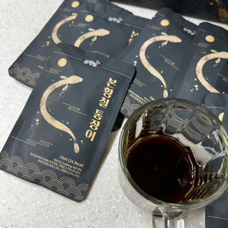 [비린내 완벽제거] 본황칠 통장어 국내산 장어즙 아르기닌 2800mg 장어즙효능 기력보강 — 5점을 준 리뷰어가 2022년 9월 올린 사용 사진
