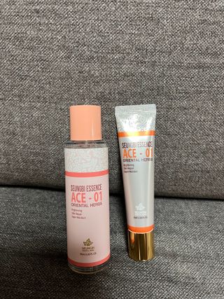 조아산코스메틱 에이스원 크림 + 에이스원 스킨 — 5점을 준 리뷰어가 2022년 4월 올린 사용 사진