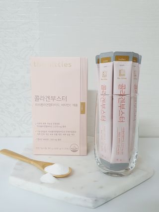 더리틀스 콜라겐부스터 — 5점을 준 리뷰어가 2022년 11월 올린 사용 사진