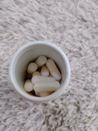 메디타민 인체유래 비피더스 포스트 프로바이오틱스 — 4.5점을 준 리뷰어가 2021년 1월 올린 사용 사진