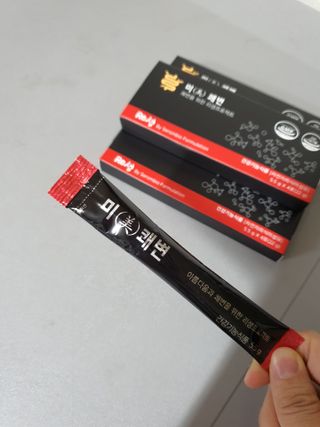 새롬바이오 리생 [미쾌변] 차전자피 식이섬유 건강기능식품 3팩 — 4점을 준 리뷰어가 2021년 6월 올린 사용 사진