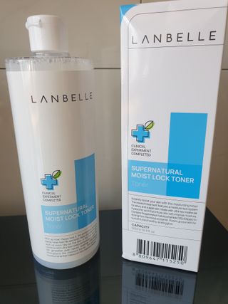 랑벨 수퍼내츄럴 수분잠금 토너 500ml (수분, 보습, 피부장벽 토너) — 5점을 준 리뷰어가 2022년 4월 올린 사용 사진