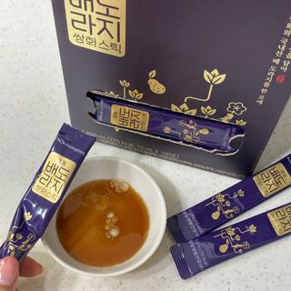 광동생활건강 나우 [광동] 배도라지 쌍화스틱 10mL x 100포 — 5점을 준 리뷰어가 2023년 2월 올린 사용 사진