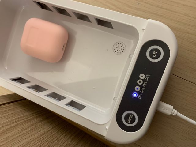 바이탭 원터치 UV 살균기 리뷰 사진