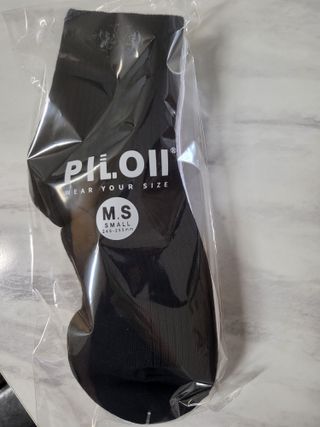 [사이즈가 있는 양말 필로이] 남/여 골지 발목 양말 4족 세트 남【S, M, L, XL】여【S, M, L】_컬러 랜덤 — 5점을 준 리뷰어가 2022년 6월 올린 사용 사진