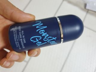 [바록스] 류현진 올인원 바디릴렉싱 몬스터겔 50ml — 5점을 준 리뷰어가 2021년 5월 올린 사용 사진