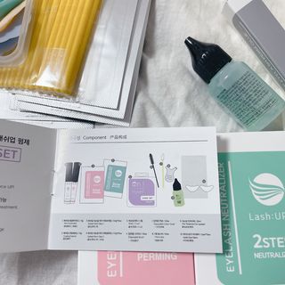 피비에스코리아 [오마이셀프] 셀프 속눈썹펌 키트 뷰러펌 파마 세트 — 5점을 준 리뷰어가 2021년 12월 올린 사용 사진