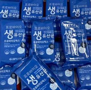 서울약사신협_프로바이오생유산균_2.5G x 100포 — 5점을 준 리뷰어가 2021년 5월 올린 사용 사진
