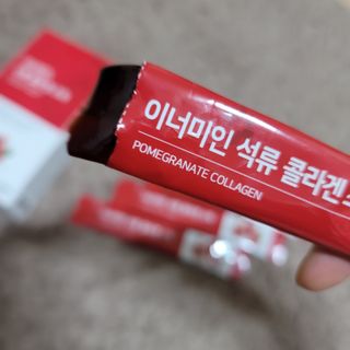 이너미인 석류 콜라겐 스틱 — 4점을 준 리뷰어가 2021년 1월 올린 사용 사진