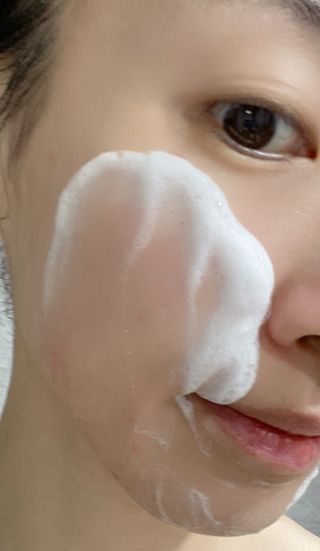 나우 [리브엠] 화해 1등 클렌징 파우더! 모공&피지 말끔순삭 — 5점을 준 리뷰어가 2025년 4월 올린 사용 사진