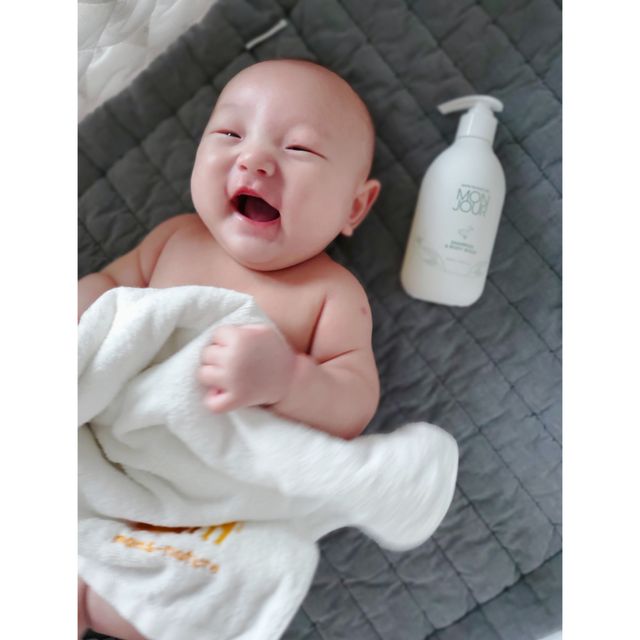 몽쥬르 유아 샴푸앤워시 300ml 리뷰 사진