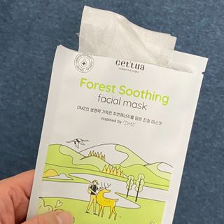 세뚜아(Cettua) [세뚜아] 포레스트 수딩 마스크 Cettual Forest  Soothing Mask 5매 — 4.5점을 준 리뷰어가 2024년 1월 올린 사용 사진