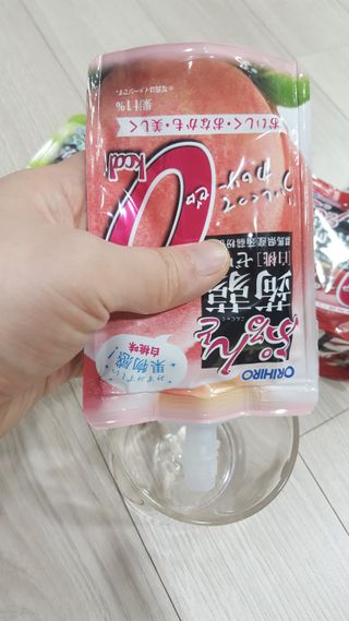 ORIHIRO 오리히로 곤약젤리 제로칼로리 130g 4종 4팩(맛별로 1팩씩) — 5점을 준 리뷰어가 2023년 1월 올린 사용 사진