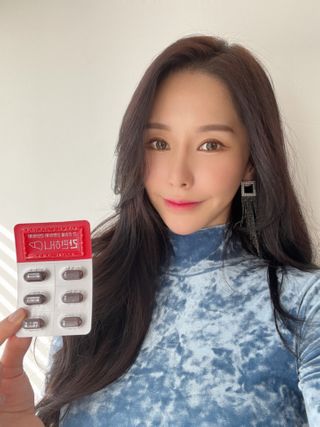 이지헬스 간편하니 [1개월 분  60정] — 2.5점을 준 리뷰어가 2021년 1월 올린 사용 사진