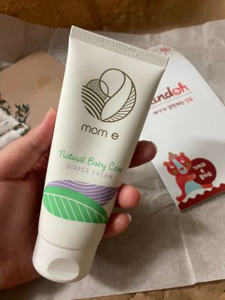 mom e 맘이 내추럴 베이비 케어 기저귀크림 — 5점을 준 리뷰어가 2021년 2월 올린 사용 사진