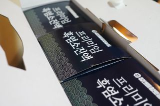 참앤들황토농원 국내산 흑염소를 정성스럽게 담은, 프리미엄 흑염소 진액 70ml x 30포 1박스 — 5점을 준 리뷰어가 2023년 1월 올린 사용 사진