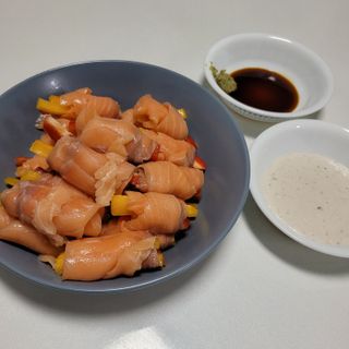 밸런스 다이어트랩 밸다랩 프리미엄 훈제연어 슬라이스 120g — 4점을 준 리뷰어가 2023년 4월 올린 사용 사진