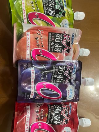 ORIHIRO 오리히로 곤약젤리 제로칼로리 130g 4종 4팩(맛별로 1팩씩) — 5점을 준 리뷰어가 2023년 2월 올린 사용 사진