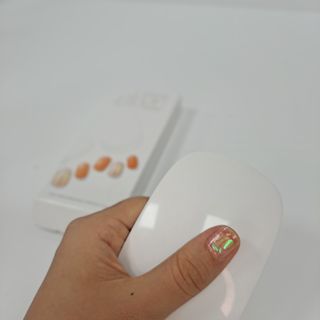 데싱디바 글레이즈 젤네일 별빛유리네일 6종_랜덤발송 — 4점을 준 리뷰어가 2021년 8월 올린 사용 사진