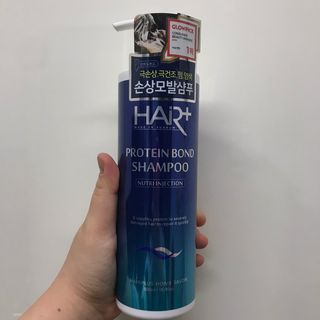 헤어플러스 단백질탈모샴푸 500ml+단백질본드앰플 145ml — 5점을 준 리뷰어가 2021년 3월 올린 사용 사진
