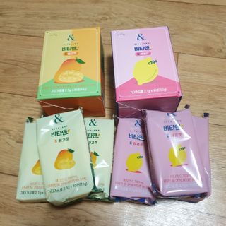 비타앤C 레몬맛, 망고맛 — 5점을 준 리뷰어가 2021년 6월 올린 사용 사진