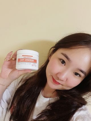 뉴트리션팩토리 하드코어버닝티 오리지널 — 5점을 준 리뷰어가 2021년 8월 올린 사용 사진