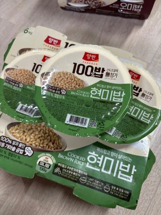 [구매평]양반 동원 양반 100밥 현미밥, 130g, 12개 — 5점을 준 리뷰어가 2025년 4월 올린 사용 사진