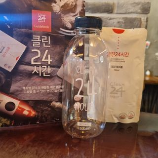 클린24시간 1BOX(5포) + 전용보틀(500ml) — 5점을 준 리뷰어가 2023년 5월 올린 사용 사진