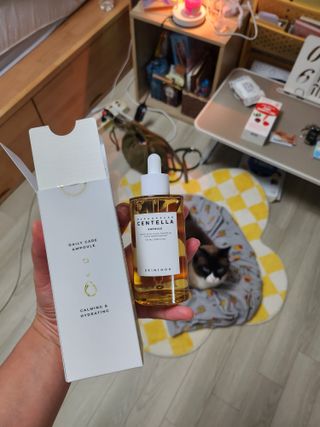 [스킨1004] 마다가스카르 센텔라 앰플 100ml — 5점을 준 리뷰어가 2024년 6월 올린 사용 사진