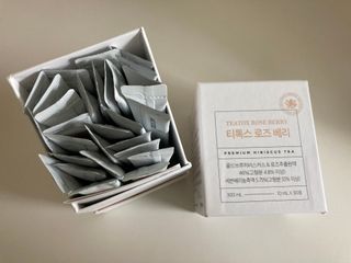 세렌디뷰티_이너뷰티 티톡스 로즈 베리 — 4점을 준 리뷰어가 2021년 3월 올린 사용 사진