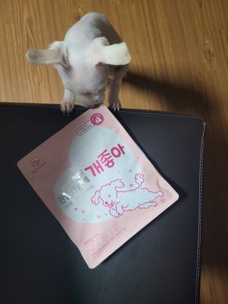 My Pet Care 천연단백질 관절건강에 개좋아 — 5점을 준 리뷰어가 2021년 1월 올린 사용 사진