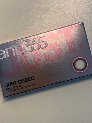 앤365 [ANN365LENS] 저스트 블랙, 초코 2종 중 택일 — 5점을 준 리뷰어가 2021년 11월 올린 사용 사진