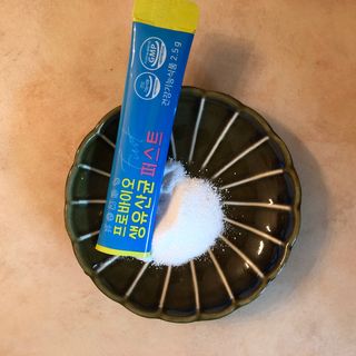 헬스업 핼스업 프로바이오 생유산균 퍼스트 — 4점을 준 리뷰어가 2021년 3월 올린 사용 사진